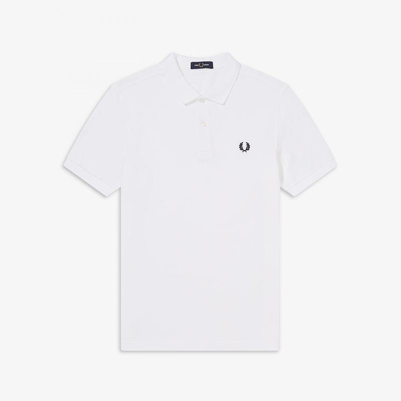  Fred Perry polo txuria Fred Perry